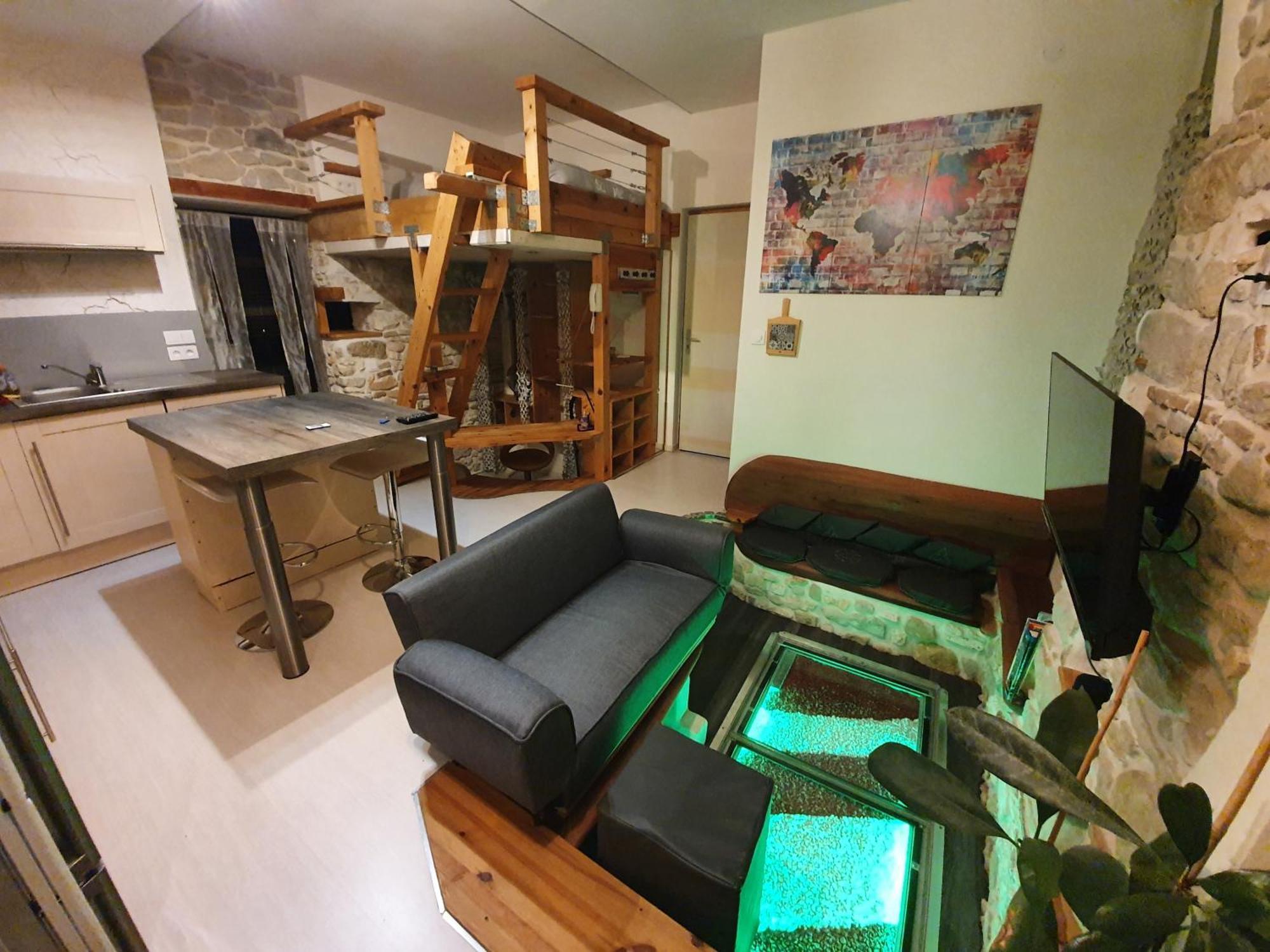 Apartament Racine De Pierre Castres  Pokój zdjęcie
